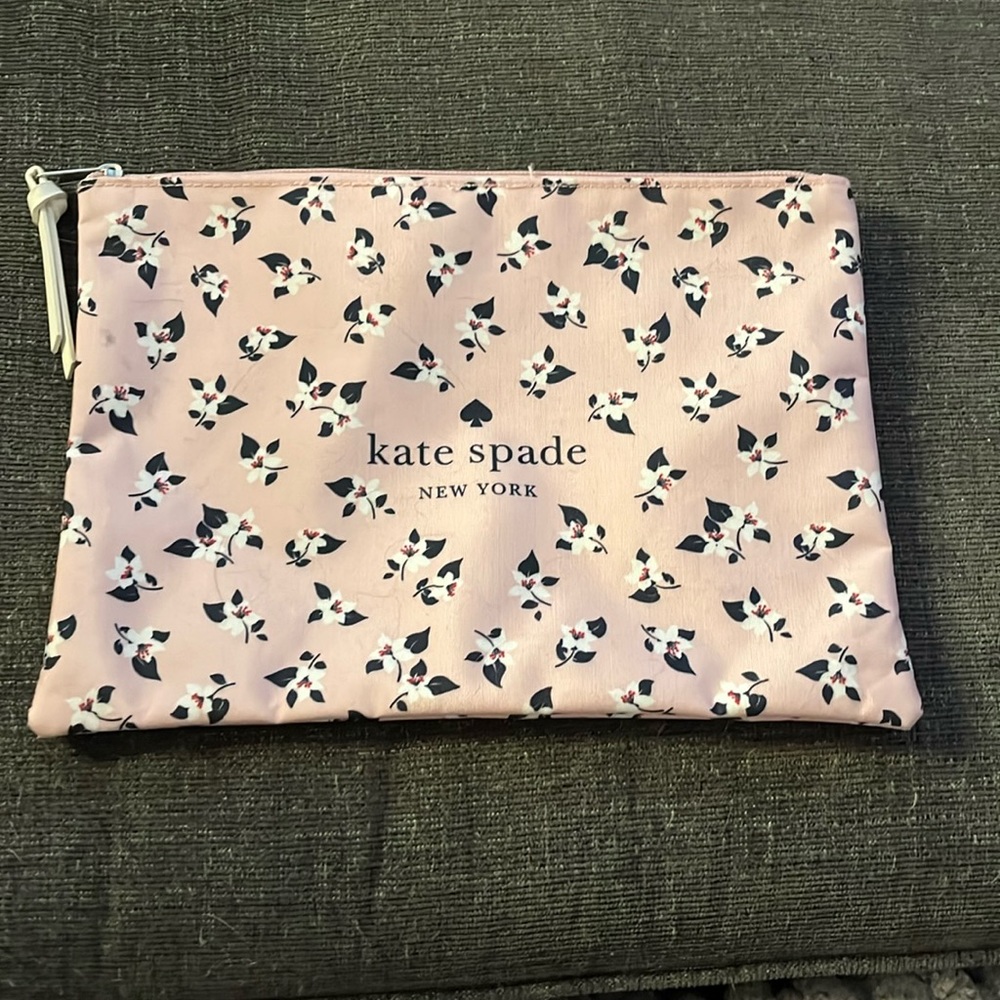 Kate Spade Large Canvas Pouch
